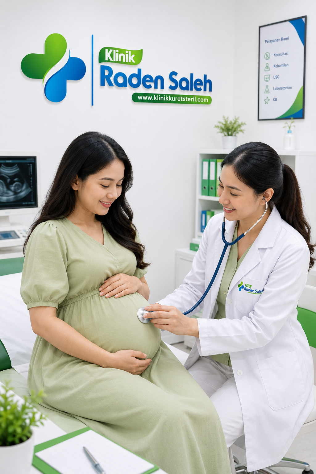 Pemeriksaan kandungan oleh Dokter Obgyn Klinik Aborsi Raden Saleh