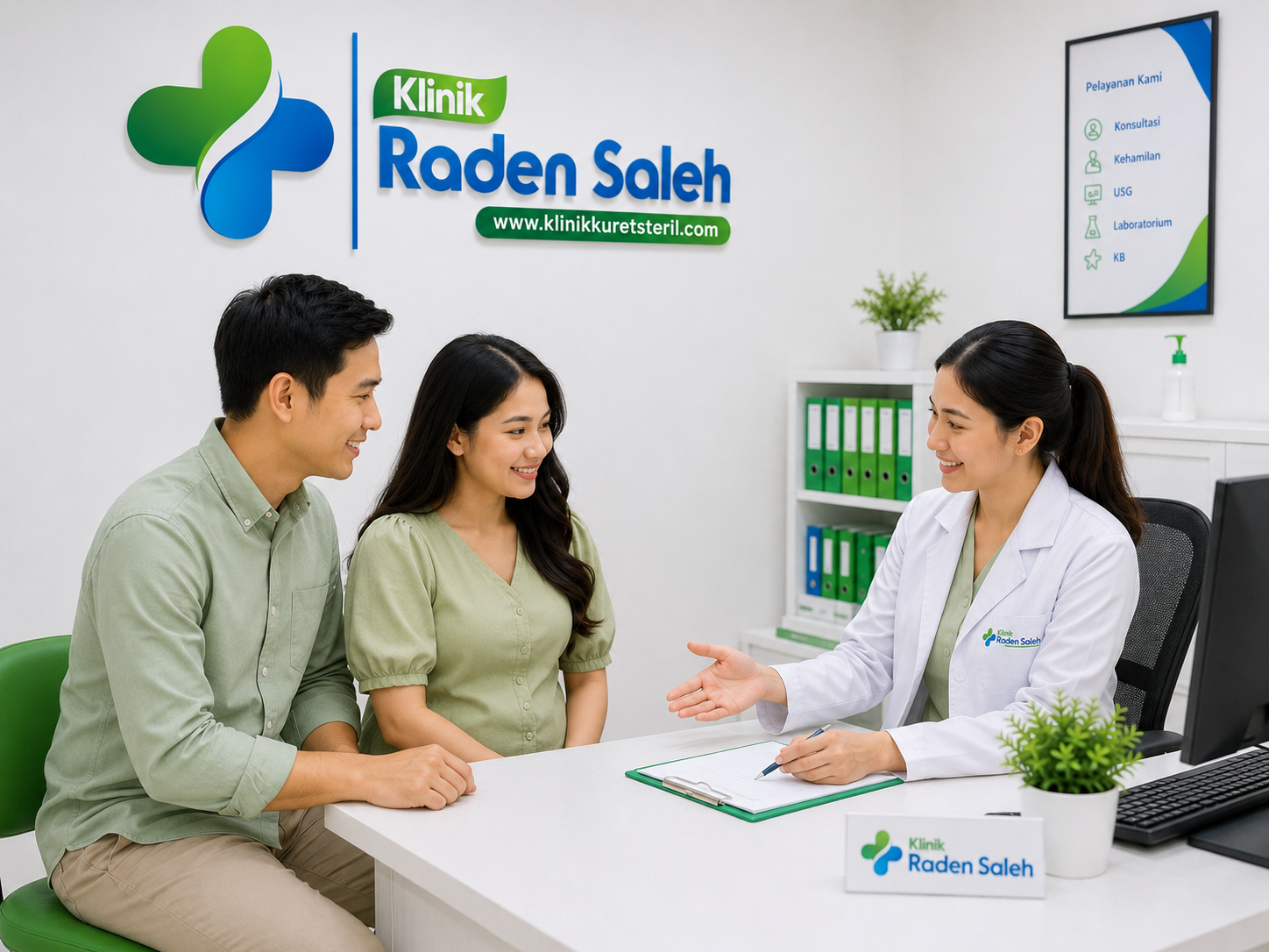 konsultasi ramah dengan dokter SpOG di Klinik Aborsi Raden Saleh Jakarta